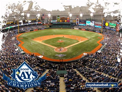 The tampa bay rays started in 1998, to dismal results for ten years. Tampa Bay Rays Stadium Wallpaper | Full HD Pictures