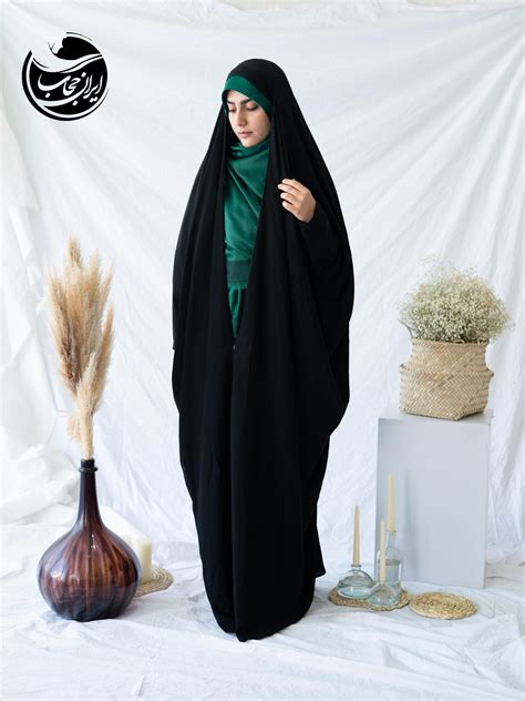 چادر لبنانی زیپ دار ایران حجاب Iranhejab