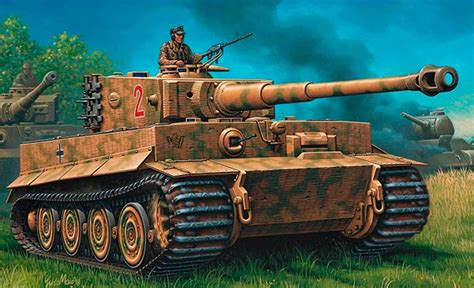 Тяжелый танк Pz Kpfw VI Tiger Sd Kfz 181 Германия Армии и