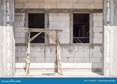 House Building Construction Site Stock Image Image Of Estate