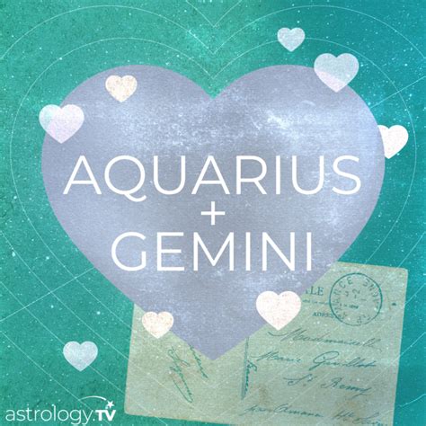 Aquarius And Gemini Compatibility Astrology Tv