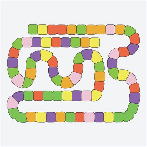 Recognizing letters, shapes, numbers, colors and patterns. 9 Best Life Board Game Printable Template - printablee.com