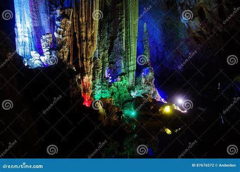 China Guilin Caves Editorial Photography Image Of Chinese 87676572