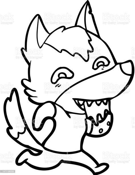 Cartoon Hungry Wolf Stock Illustration Download Image Now Animal