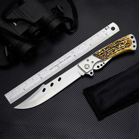 Newest Edc Pocket Folding Knife 440a Sreel Tactical Knife Outdoor