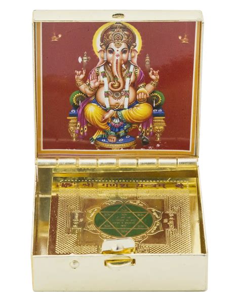 Shri Ganesha Yantra Exotic India Art