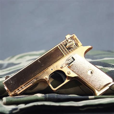Beretta Colt Desert Eagle Glock 16 Toy Gun Model Mini Lega Pistola Gold
