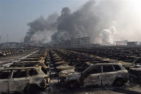 China Explosion Death Toll In Tianjin Blasts Rises To 50 Nbc News