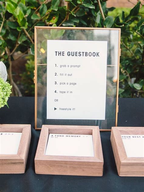 24 Wedding Guest Book Alternatives Youve Never Seen Before