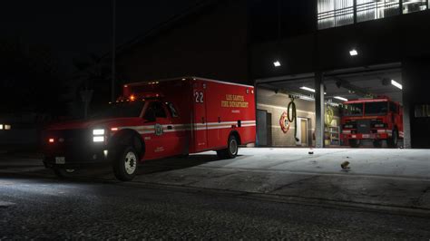 Vapid V450 Los Santos Fire Department Livery Gta5
