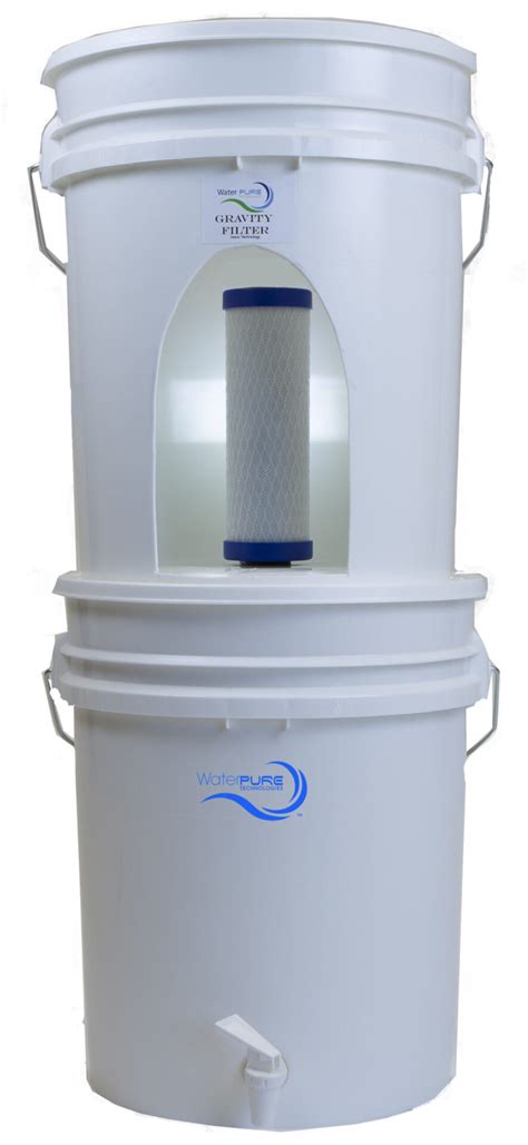 Prepare My Life Gravity Flow Water Filtration System Plastic
