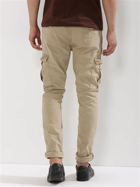 Waht is up with mtb clothing not having pockets? Buy Breakbounce Khaki Cargo Pants With Side Pockets for ...