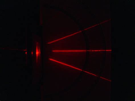 Filediffraction Of Laser Beam On Grating Wikimedia Commons