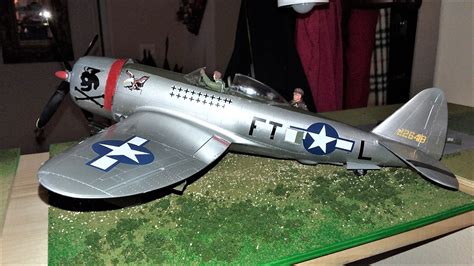P47d Usaaf Fighter Plastic Model Airplane Kit 132 Scale