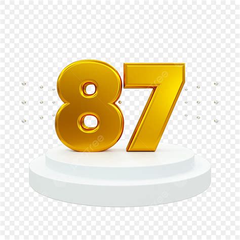 Number 87 Clipart Png Vector Psd And Clipart With Transparent