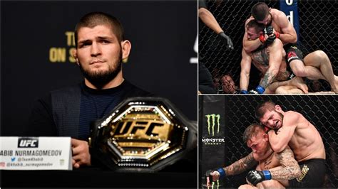 ‘i Choked Them Both Out Ufc Champ Khabib Has ‘no Interest In Facing