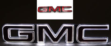 Blacked Out Gmc Logo