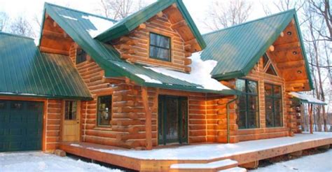 The Keplar Natural Log Cabin With Gorgeous Design Adorable Living