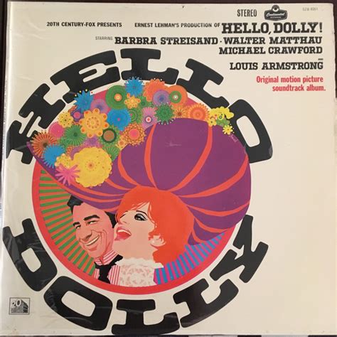 Hello Dolly Original Motion Picture Soundtrack Album 1969 Gatefold