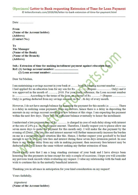 Loan Settlement Letter To Bank Sample Of