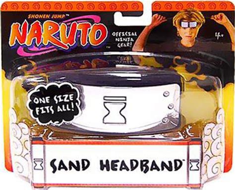 Naruto Sand Village Head Band Roleplay Toy Mattel Toys Toywiz