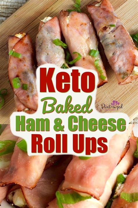 These Keto Easy Baked Ham And Cream Cheese Roll Ups Are So Good And