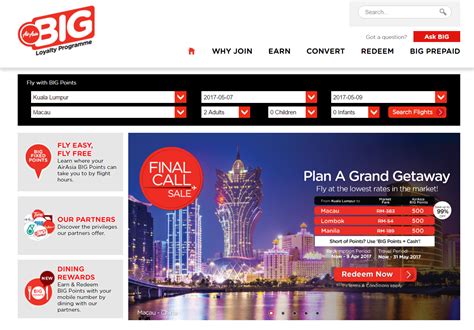 Airasia flights operated by malaysia airasia, thai airasia, indonesia airasia, airasia india, philippines airasia and airasia zest. Fly To Macau for RM 136 with AirAsia BIG Final Call Sale