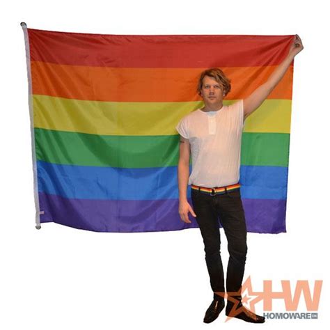 Pride Flag 90 X 150cm On Stock Homoware Gay Shop In Copenhagen