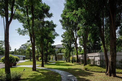 泰国碧武里w私人住宅景观 居住区案例 筑龙园林景观论坛