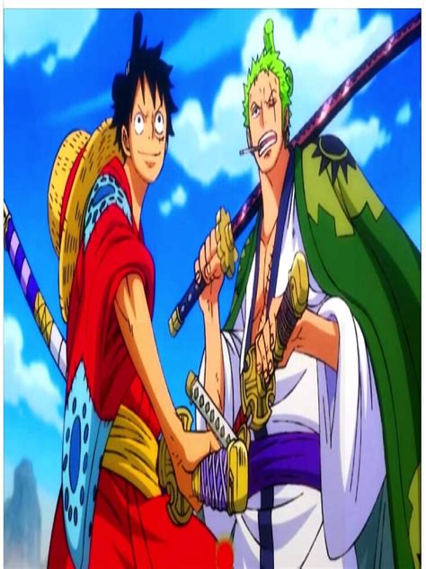 LUFFY AND ZORO IN WANO KUNI Poster For Sale By STYLEMEN Redbubble