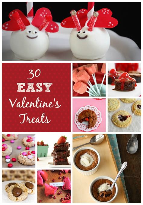 30 Easy Valentines Day Desserts