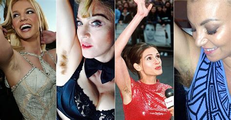 Celebrities Hairy Armpits From Julia Roberts To Madonna