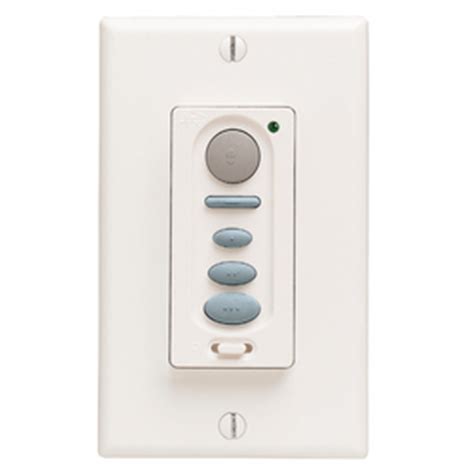 This wall control operates four fan speeds and has a full range this switch is perfect for controlling the lights and fan speeds of all our ceiling fans! HUNTER UNIVERSAL WALL MOUNT CEILING FAN & LIGHT REMOTE ...