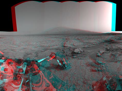 Suburban Spaceman Nasa Mars Curiosity 3d Stereo View From John Klein