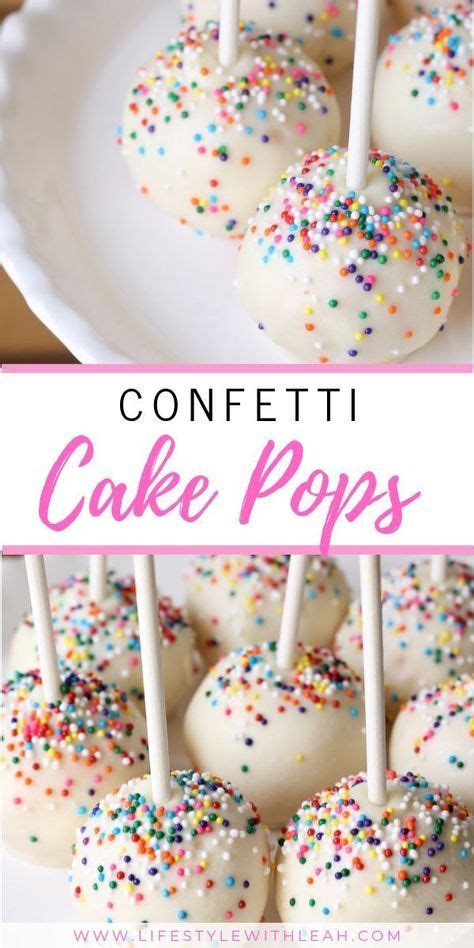 Add sugar and cream well. How to Make Confetti Cake Pops - Lifestyle with Leah ...