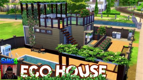Sims 4 Episode 10 Eco House Sims 4 House Design Sims 4 Houses Sims