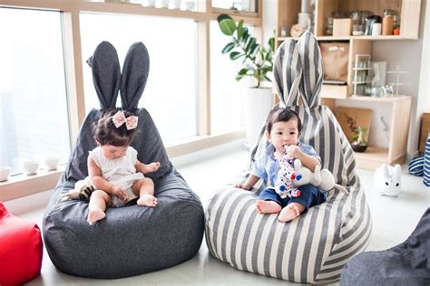 The creative qt stuffed animal storage bean bag chair is a unique bean bag chair that is great for kids or adults who still have their stuffed animals from childhood at hand. Rabito - cool bean bags for kids - Paul & Paula | Kids ...