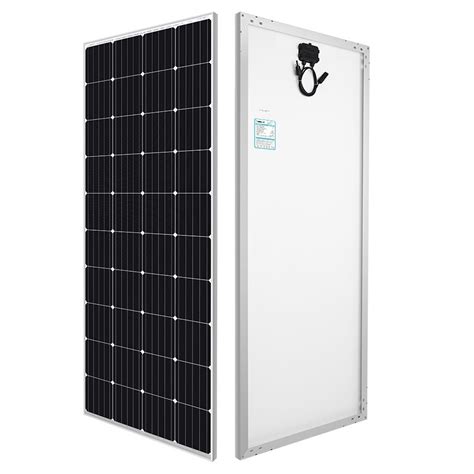 Renogy 200 Watt 12v Monocrystalline Fixed Solar Panel Camping Solar