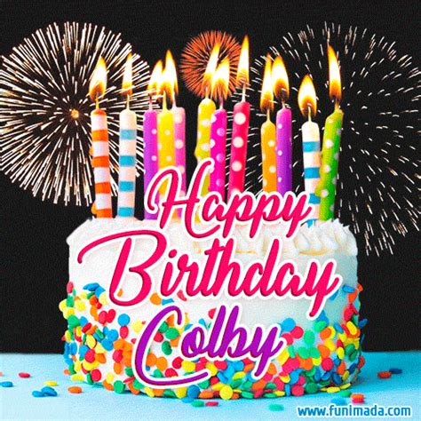 Happy Birthday Colby S
