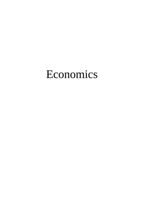 Economics Online Exam With Solved Questions And Answers Desklib