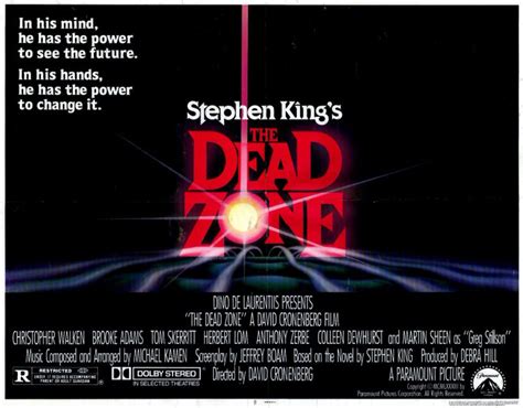 The Dead Zone Movie Poster 1983 1020241036