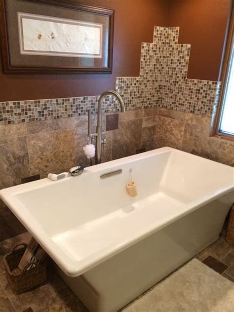 Home to any budget, home to any possibility. Bathroom remodel Designed by Jen, Floor to Ceiling, Kohler ...