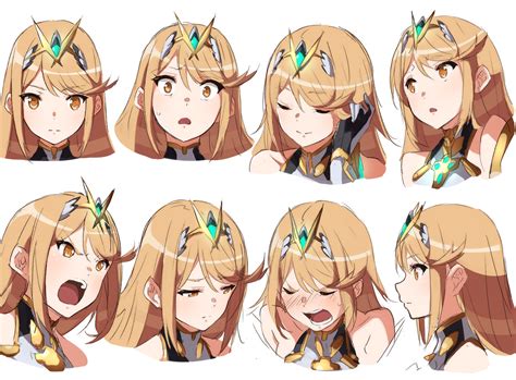 Robin 💕 On Twitter Mythra Colored From The Xenoblade 2 Art Book