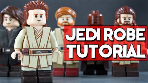 Lego Customizing Tutorial How To Make Jedi Robes For Your Minifigures