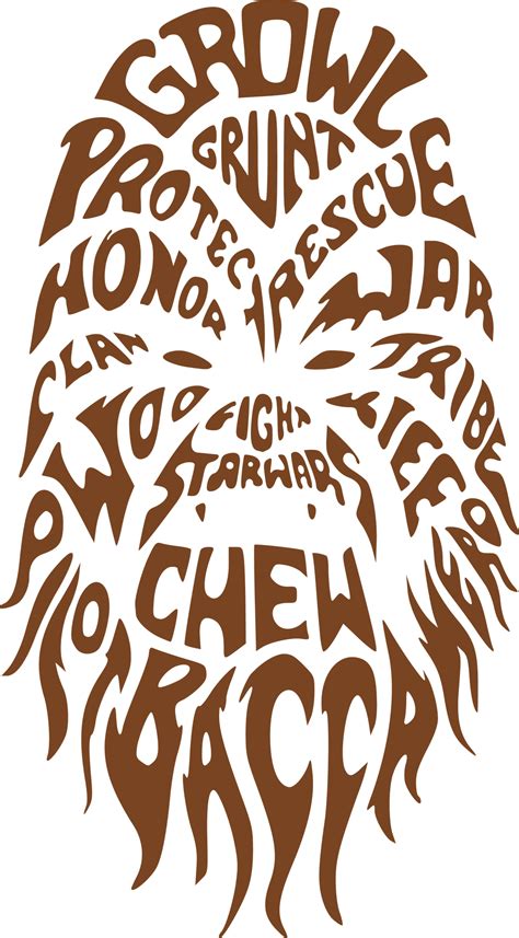 Chewbacca Star Wars Svg Dxf Eps Png Cut File Cricut And Silhouette