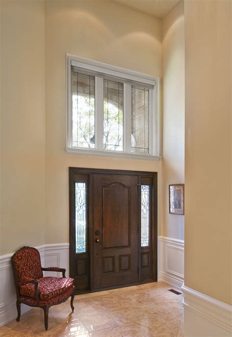 Fiberglass 3 Panel Entry Door System With Sidelites View More Of Casa