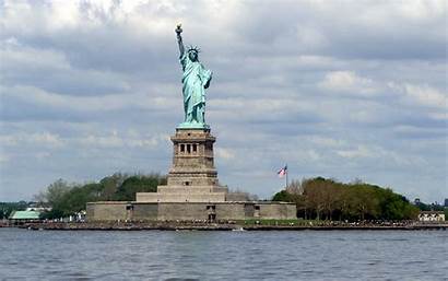 Liberty Statue York Island 4k Ultra