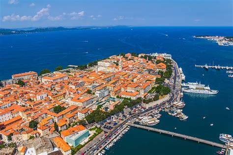 Zadar Voyage Carte Plan