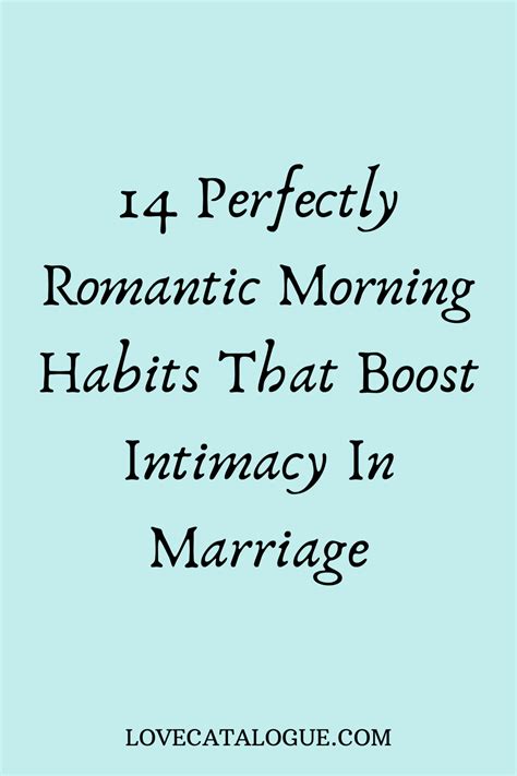 14 Perfectly Romantic Morning Habits To Create A Strong Relationship With Your Partner In 2020