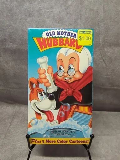 Old Mother Hubbard Rare Vhs Plus 3 Full Color Cartoons 1992 Uav Factory Sealed 4 95 Picclick